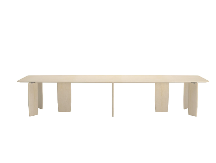 ORU ME6557 - Rectangular ash meeting table _ Andreu World